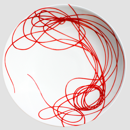 Fil Rouge Nodi - coupe soup plate