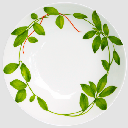 Fil Rouge Foglie - coupe soup plate