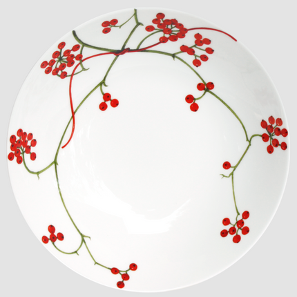 Fil Rouge Bacche - coupe soup plate