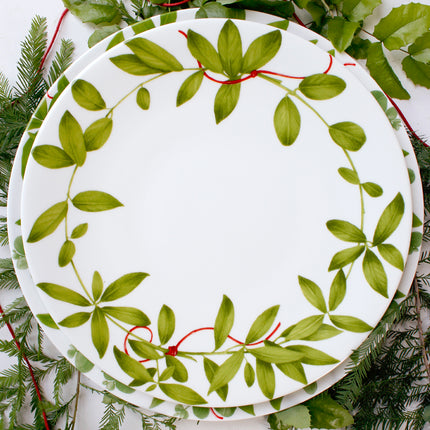 Fil Rouge Foglie - dinner plate