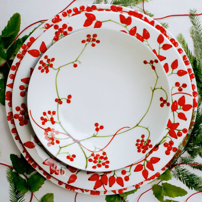 Fil Rouge Bacche - coupe soup plate