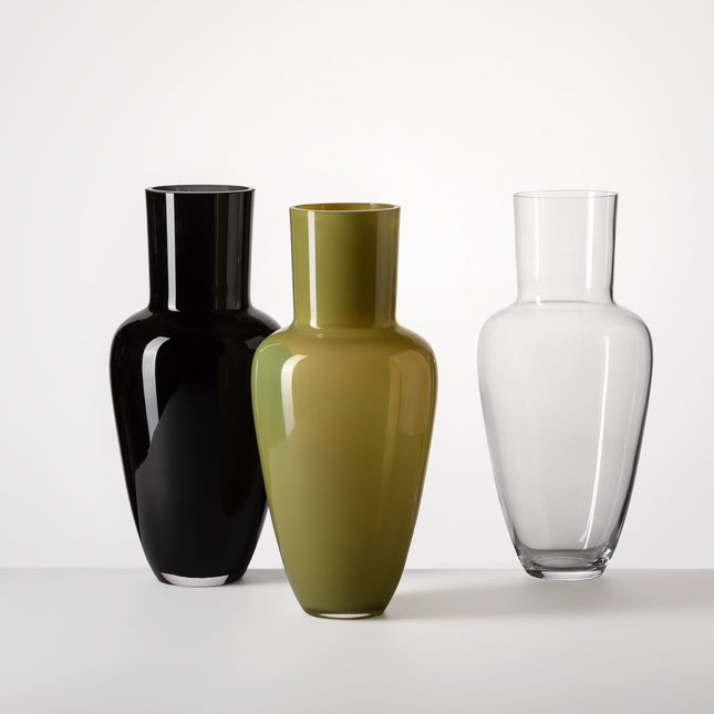 Garden Basic opaque vase - black