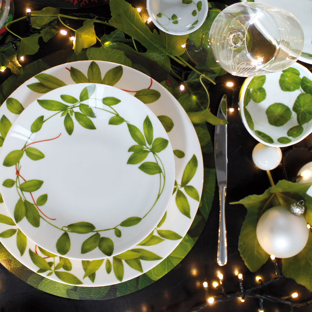 Fil Rouge Foglie - coupe soup plate