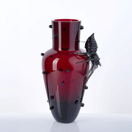 Dark Cave Animals vase (spider II.) - collectible unique