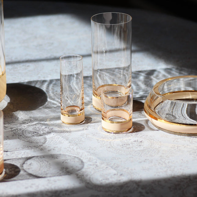 Delight Cream hand-painted crystal spirit glass 50 ml