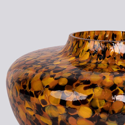 Leopardo olla vase 19 cm