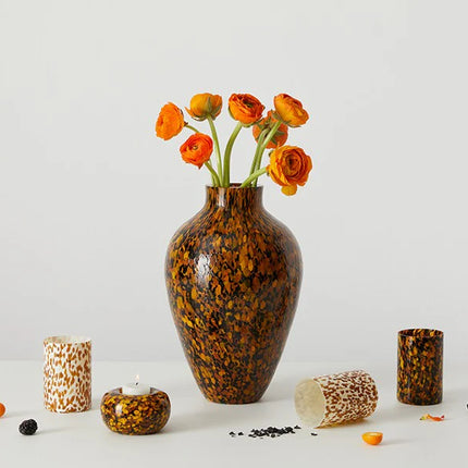 Leopardo olla vase 33 cm