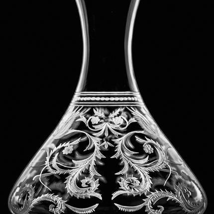 Evpas hand-engraved crystal wine decanter 1500 ml
