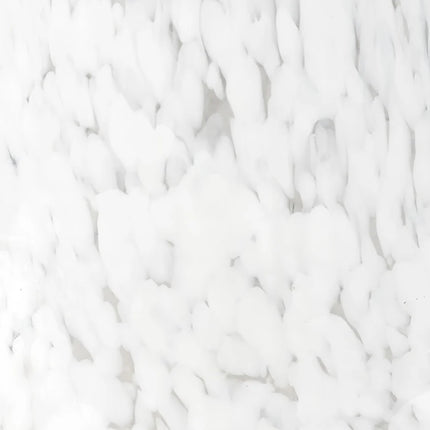 Opaline white vase 20 cm