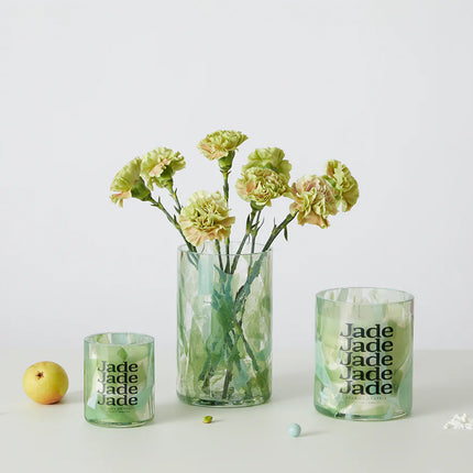 Jade vase 20 cm