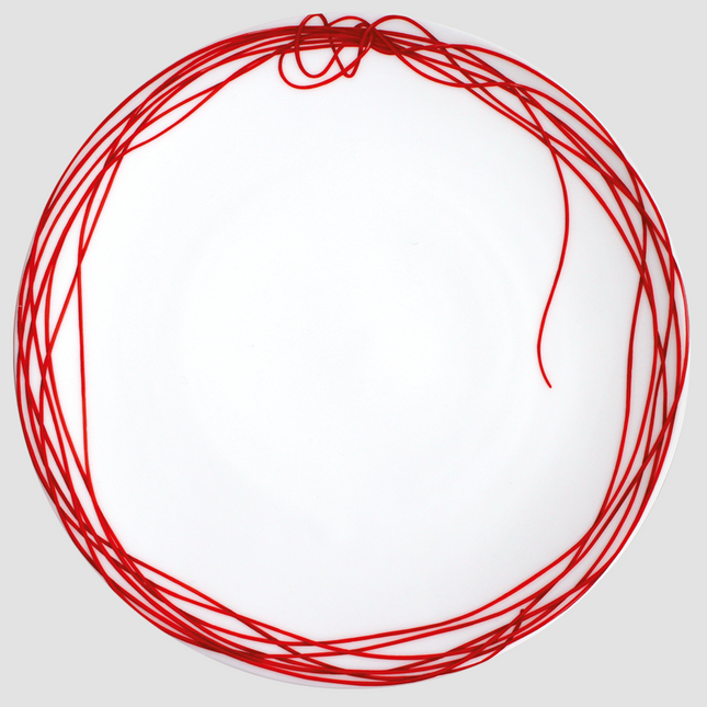 Fil Rouge Nodi - dinner plate