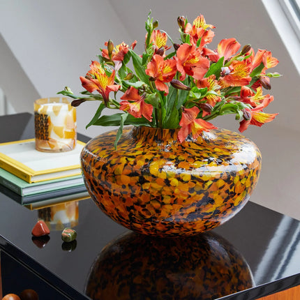 Leopardo olla vase 19 cm