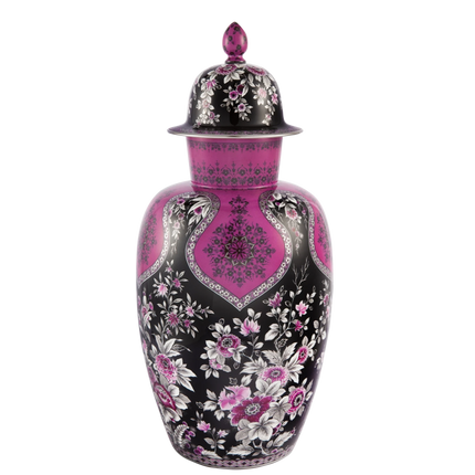 MEISSEN Opulent oriental painting vase, limited edt.