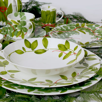 Fil Rouge Foglie - coupe soup plate