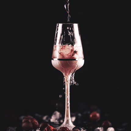 Delight Old Pink hand-painted crystal liquer glass 65 ml