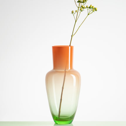 Garden Spring vase - orange, limited edt.