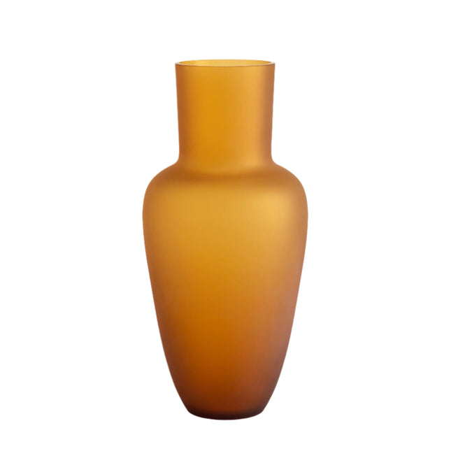 Garden Basic matt vase - Amber