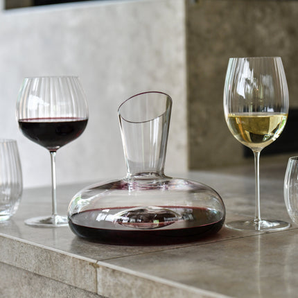 Tethys white wine glass - crystal clear
