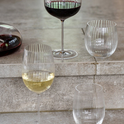 Tethys white wine glass - crystal clear