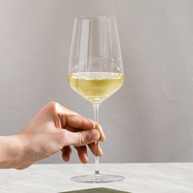 Auriga universal wine glass - crystal clear stem