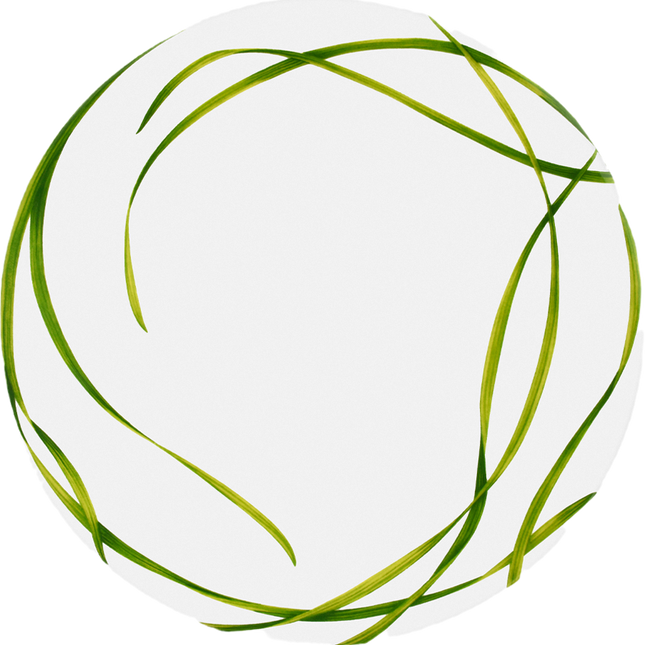 Life in Green - dinner plate
