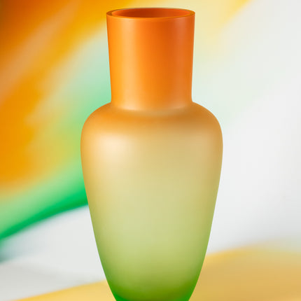 Garden Misty vase - orange matt, limited edt.
