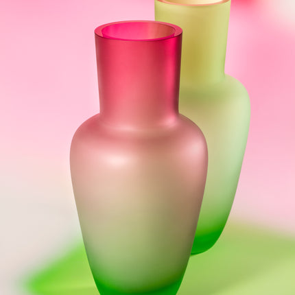 Garden Misty vase - green matt, limited edt.