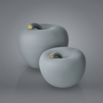 Apple of Desire 18 cm - Monocolor Matt Grigio tender
