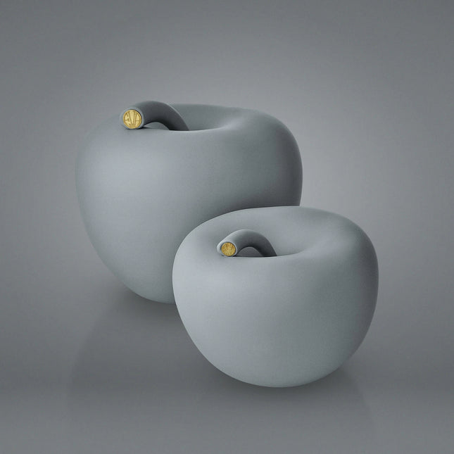 Apple of Desire 18 cm - Monocolor Matt Grigio tender