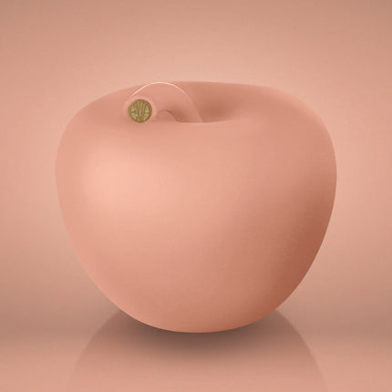 Apple of Desire 24 cm - Monocolor Matt Rosa Mogano