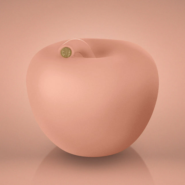 Apple of Desire 24 cm - Monocolor Matt Rosa Mogano