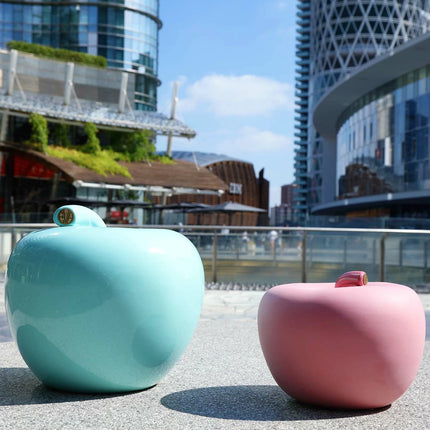 Apple of Desire 24 cm - Monocolor Glossy Lucida Acqua Marina