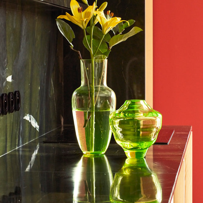 Garden Basic transparent vase - Uranium