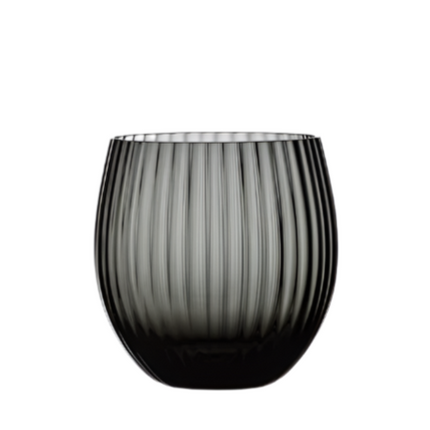 Tethys set of 4 glasses and jug in smoke grey