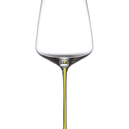 Auriga universal wine glass - yellow stem