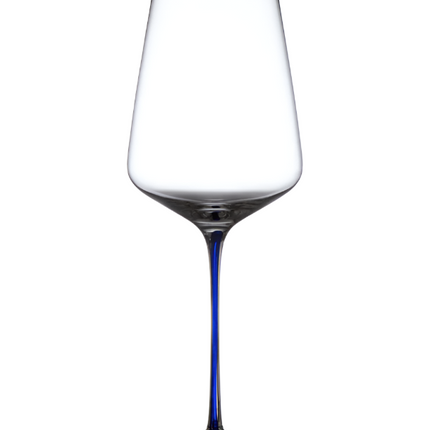 Auriga universal wine glass - blue stem