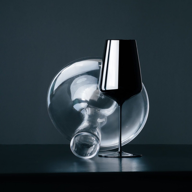 Auriga universal wine glass - black