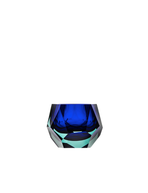MOSER Pear bowl 11 cm - beryl blue