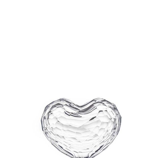 MOSER Heart 10 cm - crystal clear