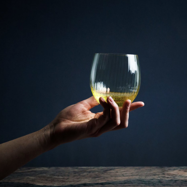 Tethys tumbler 520 ml - citrine
