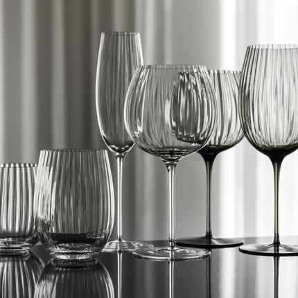 Tethys white wine glass - crystal clear