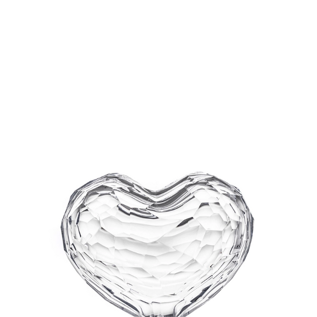 MOSER Heart 20,5 cm - crystal clear