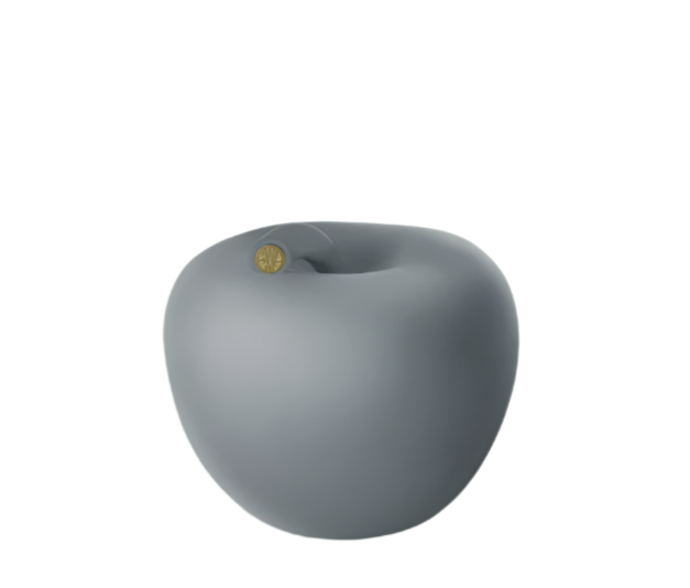 Apple of Desire 18 cm - Monocolor Matt Grigio tender