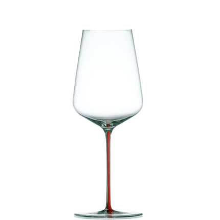 Auriga universal wine glass - red stem
