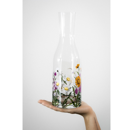 Evpas Lush hand-painted water crystal bottle 1000 ml - limited edt.