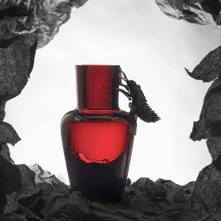 Dark Cave Animals vase (cockroach) - collectible unique