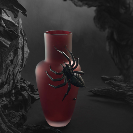 Dark Cave Animals vase (spider I.) - collectible unique