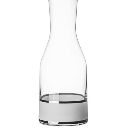 Delight White hand-painted crystal water carafe 850 ml
