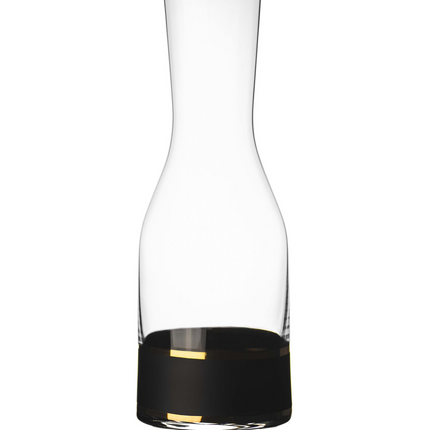 Delight Black hand-painted crystal water carafe 850 ml