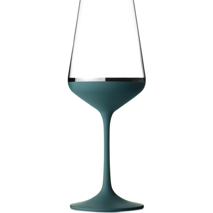 Delight Dark Ocean hand-painted crystal red wine glass 350 ml